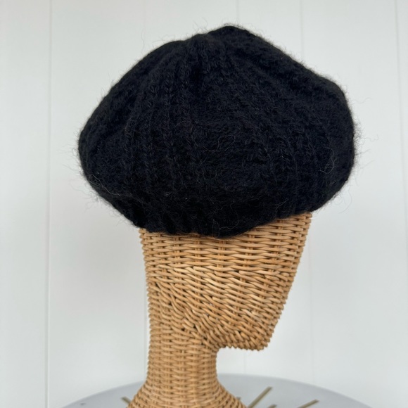 Vintage Wool Blend Knit Beret - Picture 4 of 6